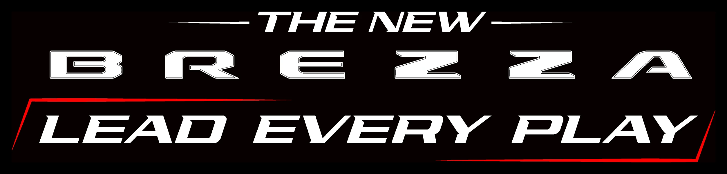 The New Brezza — Lead Every Play